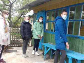 Волонтёры Милевичского УПК д/с-СШ принимают активное участие в благотворительной	 акции «Неделя добра»