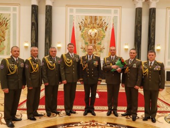 Выпускники УГЗ приняли участие в церемонии чествования выпускников военных вузов и высшего офицерского состава