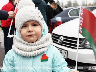 ФОТОФАКТ: Автопробег 'За единую Беларусь'