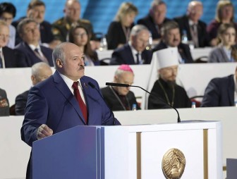 Александр Лукашенко: форум показал высокий запрос общества на сохранение системы ценностей и приоритетов