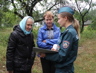 Профилактическая акция МЧС «С заботой о безопасности малой родины» продолжает свою работу по Мостовскому району