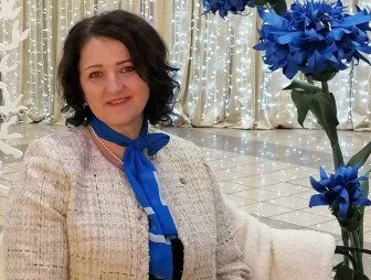 Председатель Мостовской районной организации Белорусского союза женщин Марина Давыдик делится впечатлениями от участия в торжестве, посвящённом 30-летию БСЖ