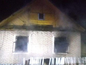 В Ивьевском районе на пожаре погиб 64-летний местный житель