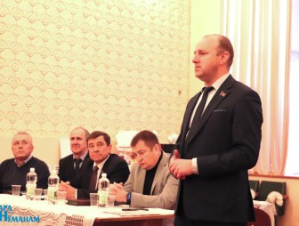 С жителями Лунненского сельсовета встретился депутат Палаты представителей Национального собрания Республики Беларусь Павел Михалюк