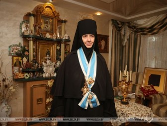 Настоятельницу монастыря в Гродно удостоили самой высокой среди женских наград РПЦ