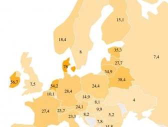 Беларусь занимает шестое место по производству сыра на душу населения в мире