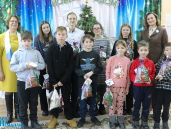 В канун Старого Нового года дети из приёмных семей получили подарки от Мостовского районного отделения ОО «Белорусский детский фонд» в рамках акции «Наши дети»
