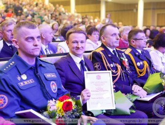 Выпускник гимназии №1 Александр Глуткин удостоен звания «Человек года Гродненщины»
