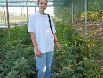 Учащаяся Рогозницкой СШ Полина Азерская стала призёром республиканского конкурса «Квітней, мой лес!»