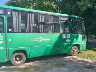 В Мостовском районе начал курсировать маршрутный автобус с профилактической рекламой от МЧС