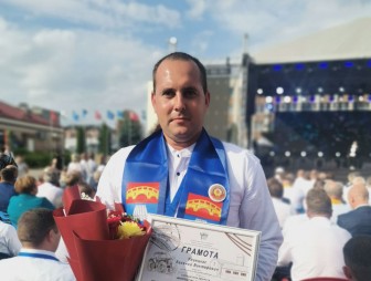 Евгений Улинцкас стал победителем молодёжного проекта 'Молодёжь за урожай'