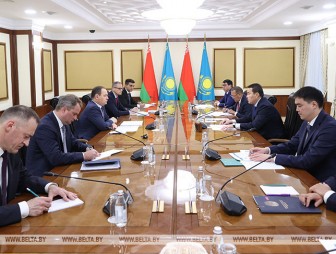 'Это хорошая динамика'. Премьер-министры Беларуси и Казахстана обсудили экономическое взаимодействие