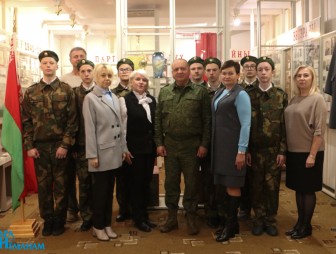 В СШ №5 г. Мосты состоялось открытие военно-патриотической группы