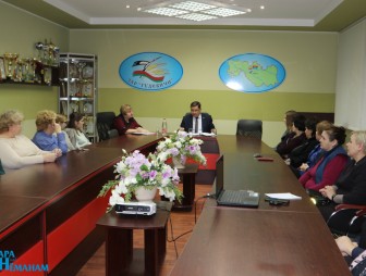 Председатель Мостовского Совета депутатов Валерий Табала встретился с коллективом ЗАО «Гудевичи»