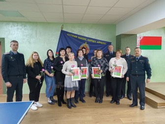В Мостовском районном отделе внутренних дел состоялась встреча руководства отдела с членами семей сотрудников
