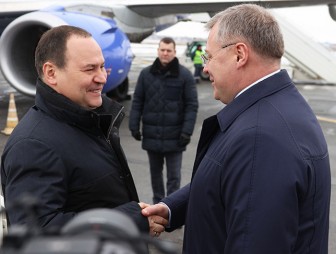 Головченко прибыл с рабочим визитом в Астрахань