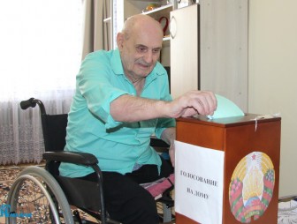 На Мостовщине организовано голосование на дому