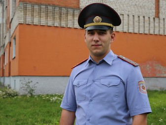 В Витебске сотрудник милиции спас мужчину от суицида
