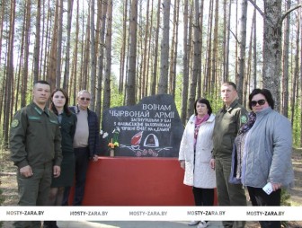 Воинам 1941 года. Трудовой десант на Ельне благоустроил памятник