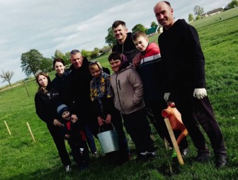 «Аллея памяти» высажена в агрогородке Гудевичи в честь 80-летия Великой Победы