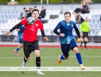 Фактор Губочкина: дубль мостовского форварда принёс победу в непростом матче с «Ошмянами»