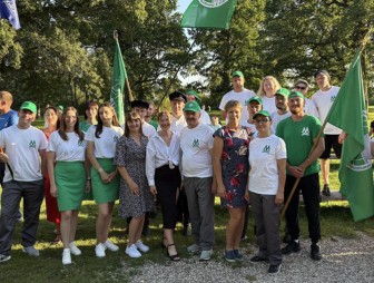 Туристическую сноровку и мостовскую смекалку продемонстрировала команда ОАО «Мостовдрев» на V республиканском турслёте концерна «Беллесбумпром»