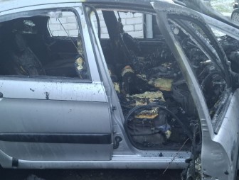 Возгорание автомобиля