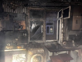 Огненное ЧП в Мостовском районе