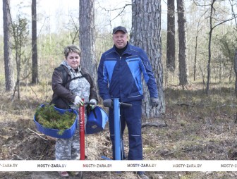 Всё больше добровольцев в Мостовском районе присоединяются к акции «Лес! Дабро! Парадак!»