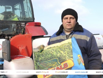 ЗАО «Гудевичи» первым в районе начало сев кукурузы