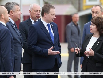 Александр Турчин ознакомился с производственными мощностями ОАО 'Лидский молочно-консервный комбинат'