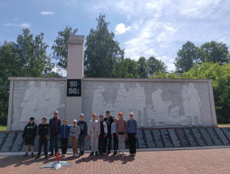 Урок патриотизма для воспитанников оздоровительного лагеря «Дубнянка»