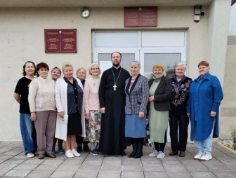 Встреча иерея Александра Свистуна с жителями аг.Стрельцы