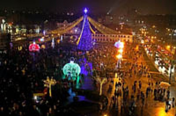 Городской рекорд на самый большой хоровод установят гродненцы в новогоднюю ночь
