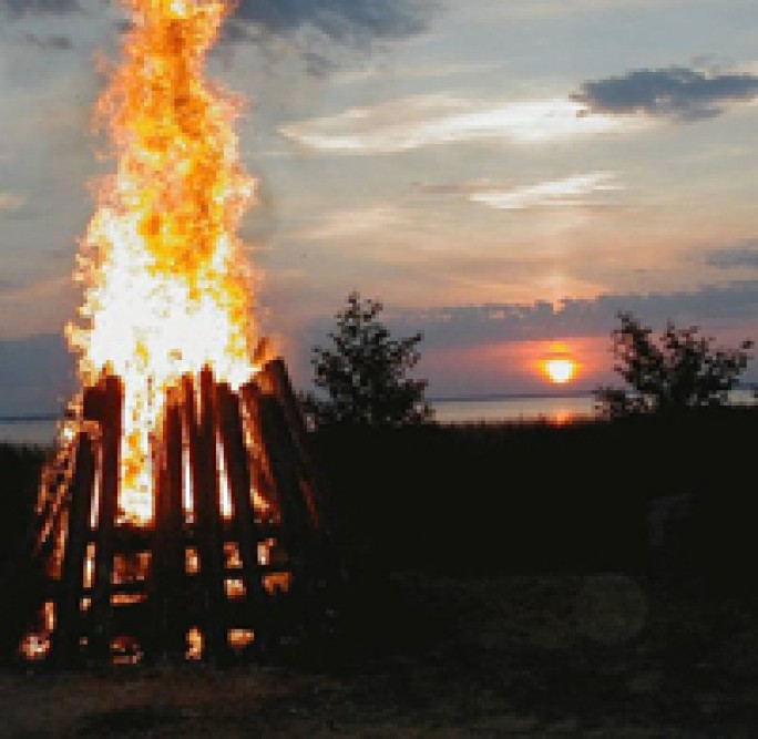 В Песках было жарко