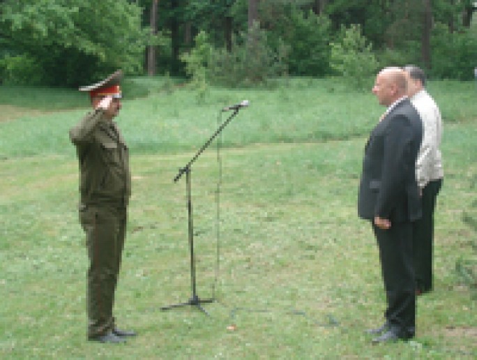 Дождь не сломил волю к победе