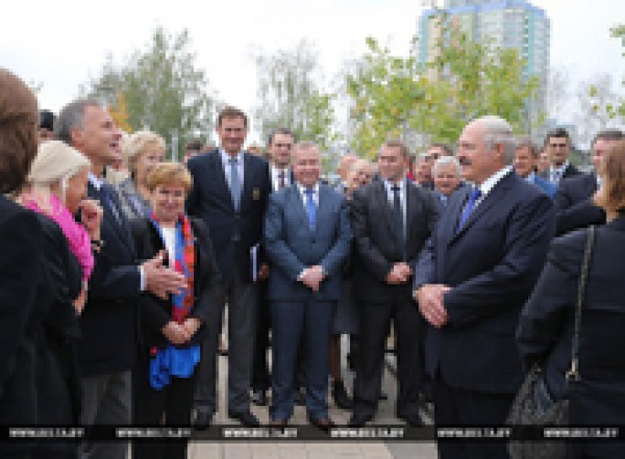 Лукашенко отмечает высокий авторитет белорусского спорта в мировой олимпийской семье