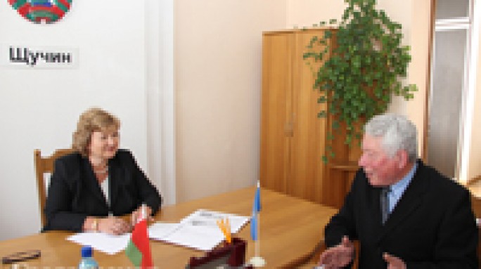 Министр информации Лилия Ананич провела в Щучине личный прием граждан