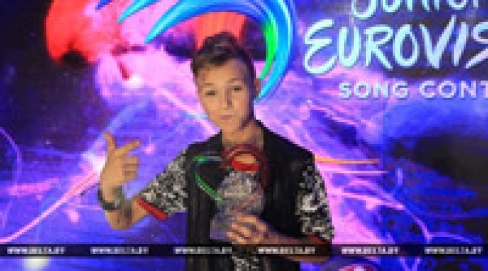 Cаша Миненок отправится на детское 'Евровидение-2016' от Беларуси