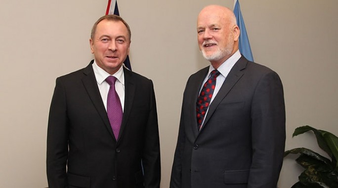 Председатель Генассамблеи ООН высоко оценил вклад Беларуси в деятельность Организации