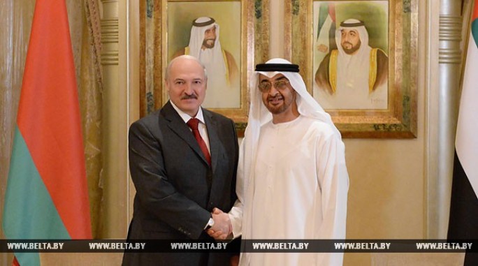 Переговоры Лукашенко с наследным принцем Абу-Даби прошли в столице ОАЭ