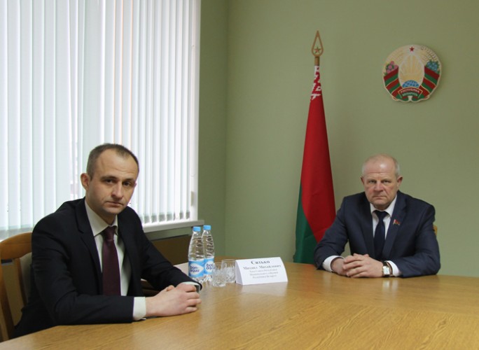 В Мостах провёл приём граждан  член Совета Республики Национального собрания Республики Беларусь Михаил Михайлович СИТЬКО