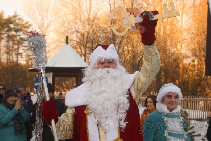 Главный Дед Мороз Гродненской области поселился на Августовском канале