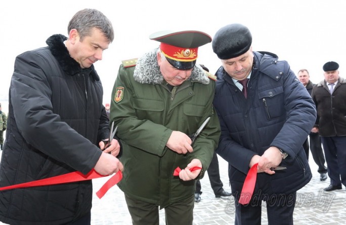 Комплекс пограничной заставы «Молодечненская» открылся в Островецком районе