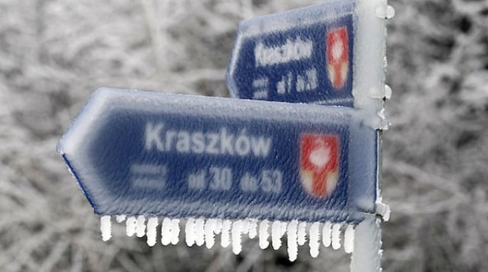 Десять человек погибли за несколько суток в Польше из-за морозов