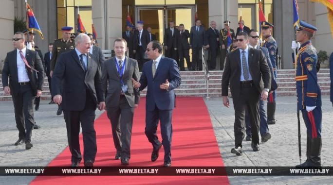 Завершился официальный визит Лукашенко в Египет