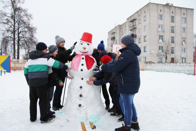Голосуйте за Мостовский район в конкурсе «Снежные забавы»