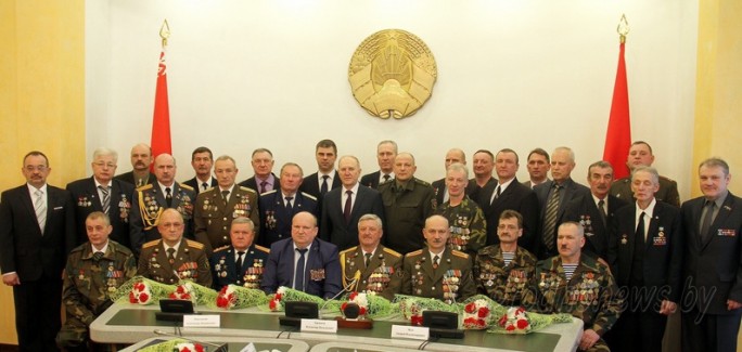 В Гродненском областном исполнительном комитете чествовали воинов-интернационалистов