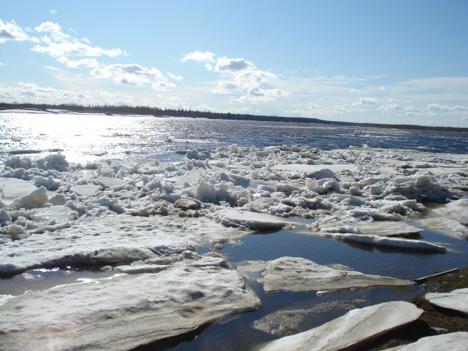 В ближайшее время на реках Гродненской области ожидается начало движения льда