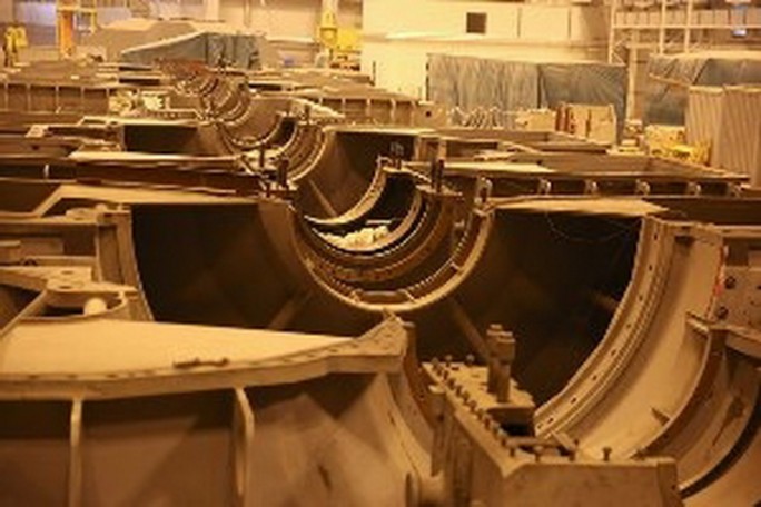 Подготовительные работы для монтажа корпуса реактора ведутся на первом энергоблоке БелАЭС